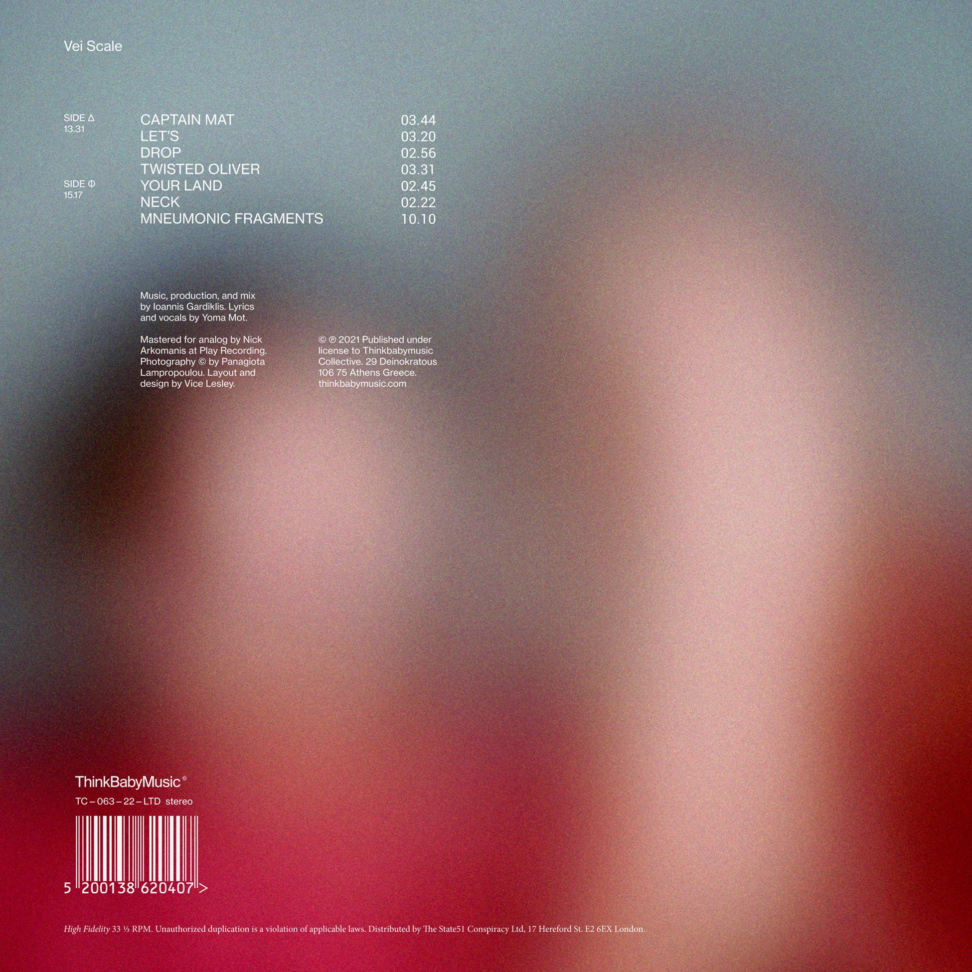 Vei Scale: ST Debut Album — Thinkbabymusic Collective